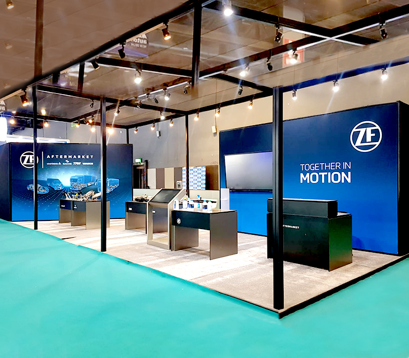 ZF Group exhibition booth