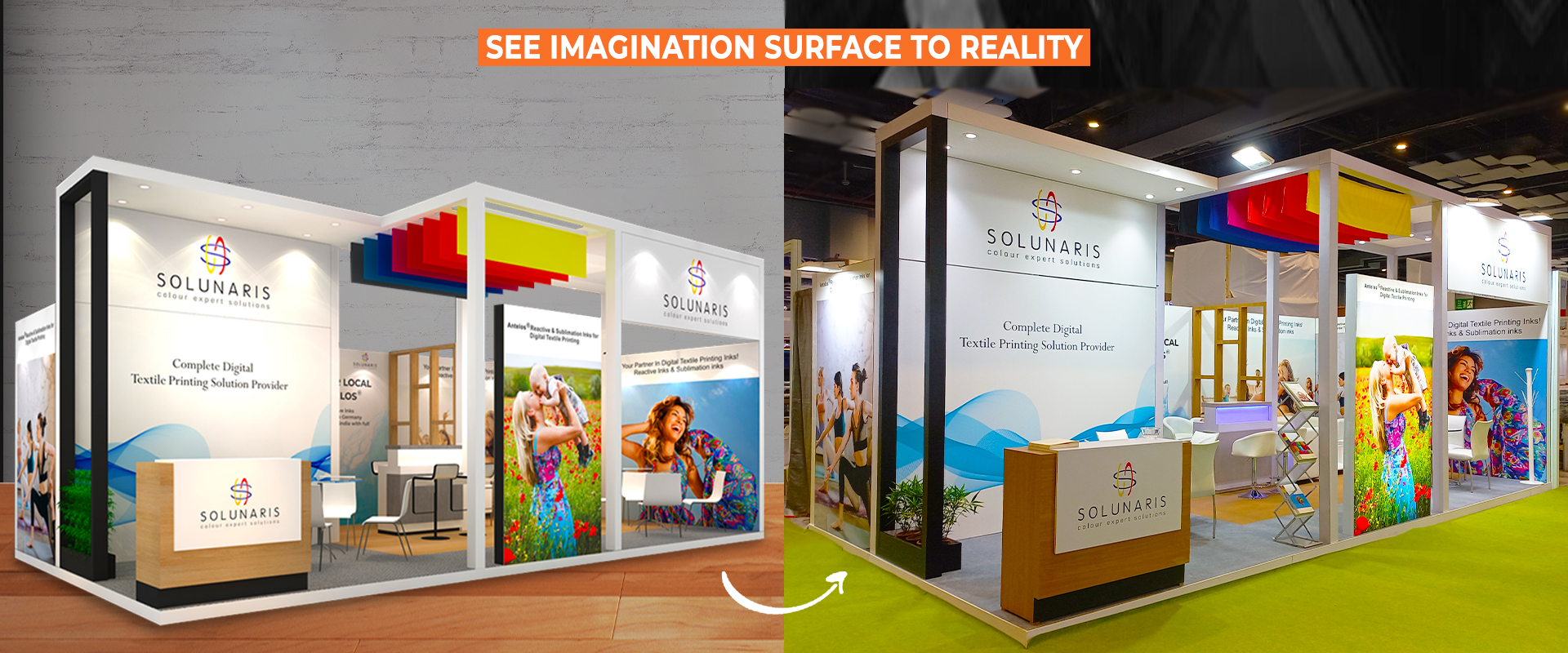 3D exhibition stall