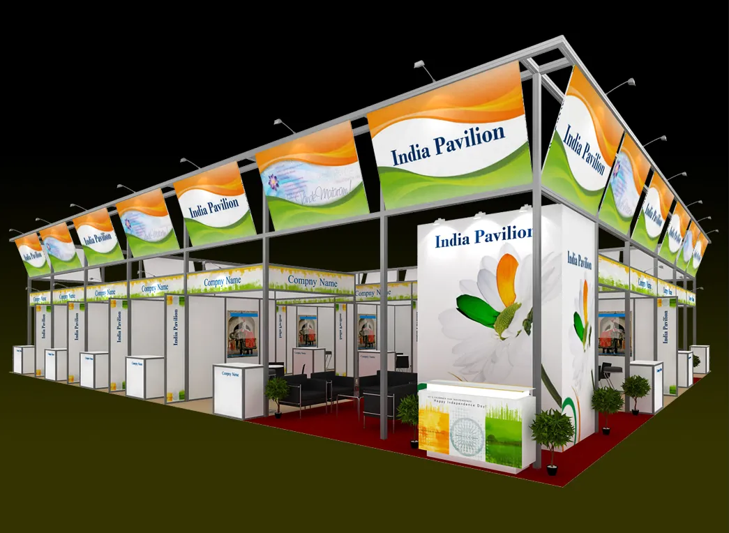 Country Pavilion Exhibition Stand Design Contractor in India