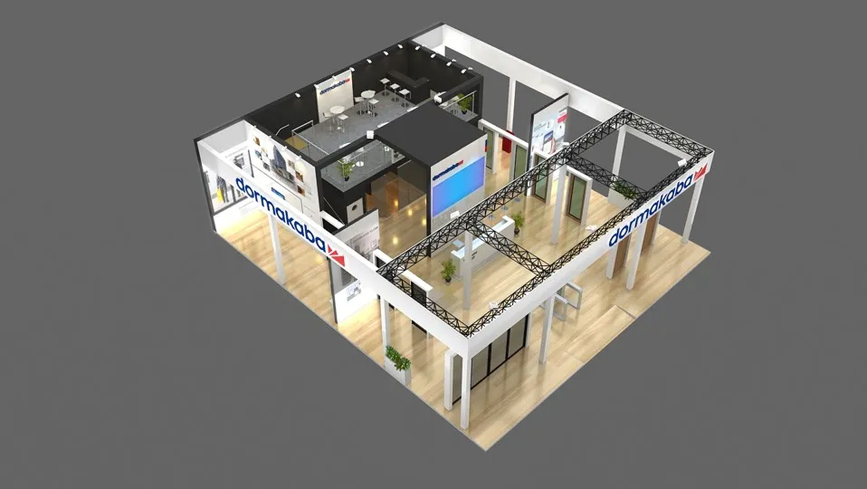 Double Deck Booth Design
