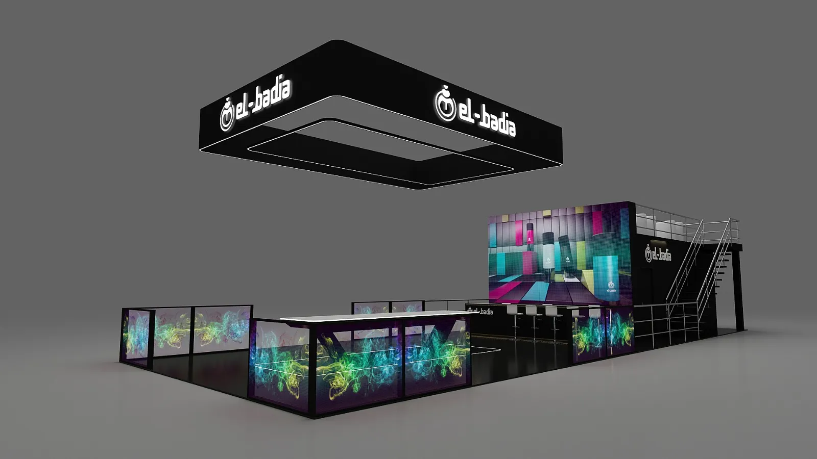 Mezzanine Exhibition Stall Fabricator in India