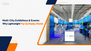 Multi-City Exhibitions & Events: Why Lightweight Pop Up Display Stands are Cost Effective
